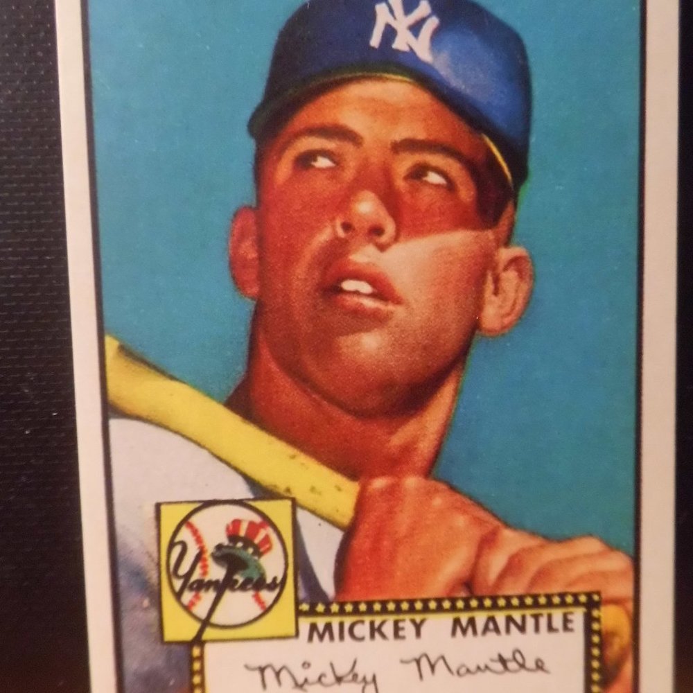 MICKEY MANTLE - Rookie card REPRINT # 311 - Mint